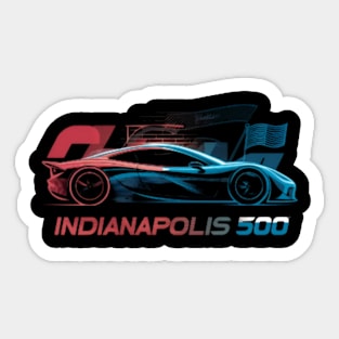 Indianapolis 500 Sticker